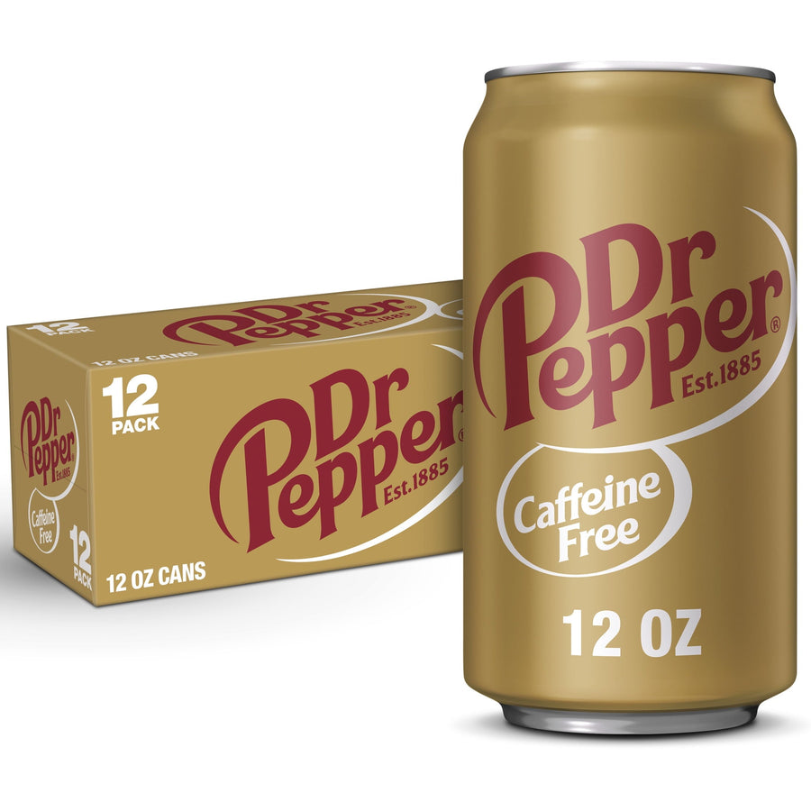 Dr Pepper Caffeine Free Soda - Cold Flavor