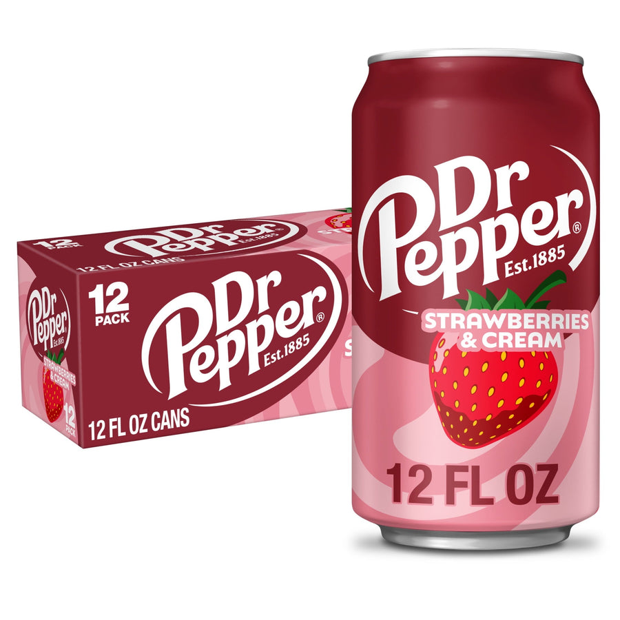 Dr Pepper Strawberries & Cream Soda - Simple Pick